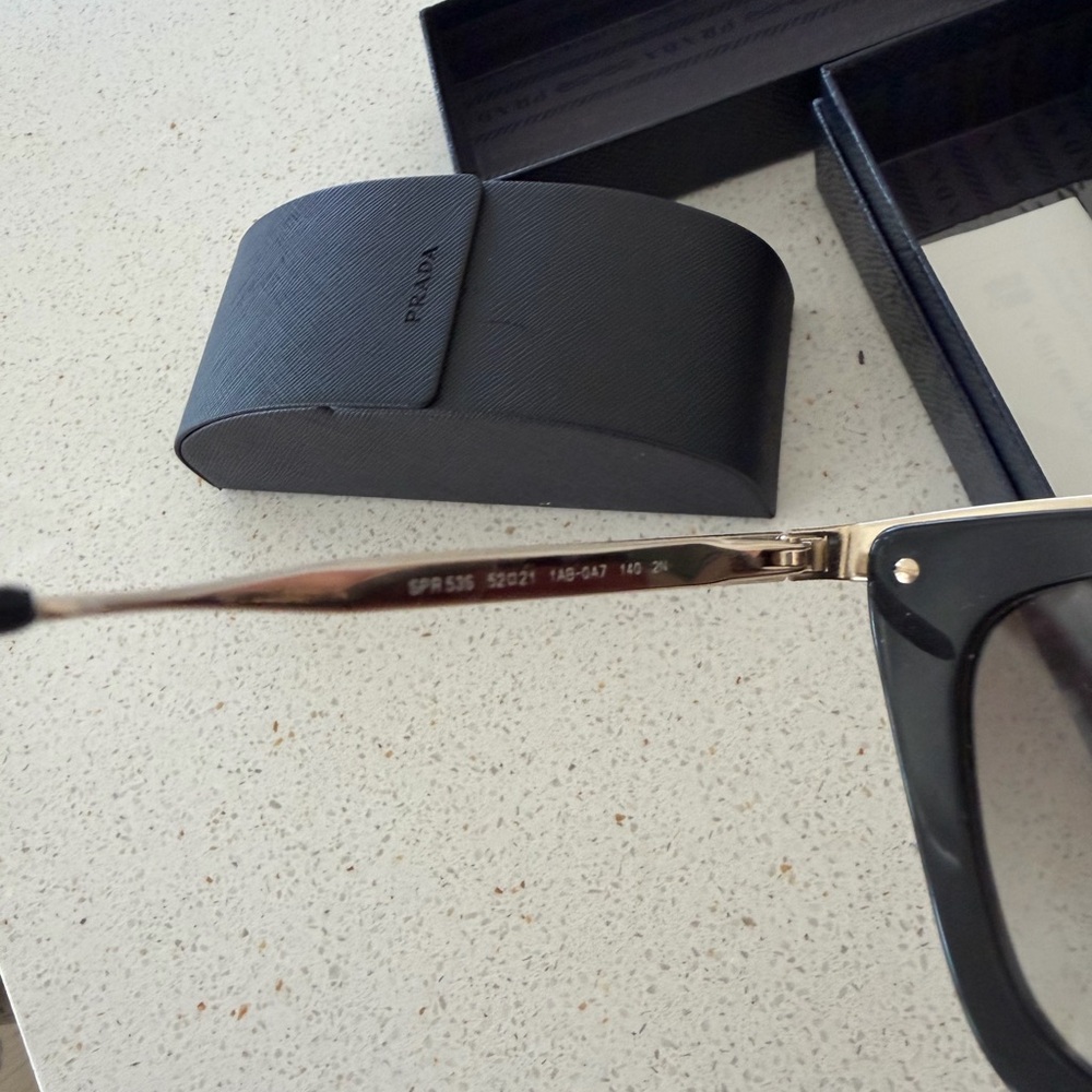 Black PRADA Cinema Sunglasses SPR 53S - Picture 5 of 8